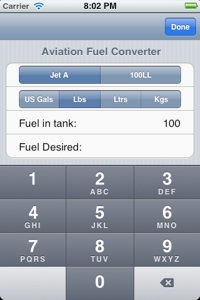 Jet Fuel Pounds To Gallons Conversion Chart